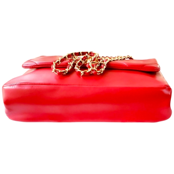 Aldo- Red Quilted Shoulder Bag EUC - Picture 12 of 15